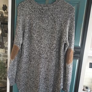 Soft salt and pepper sweater